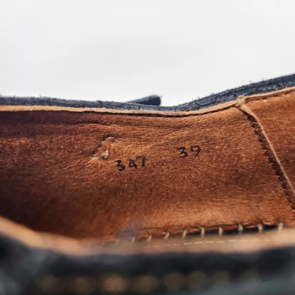 Art Amsterdam Black Leather Women Size 39 Clog Shootie Reptile Textured - Picture 11 of 15